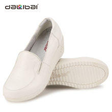 Chaussures en cuir blanc